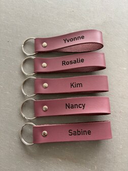 Sleutelhanger met naam