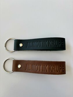 Al mot ik krupe sleutelhanger
