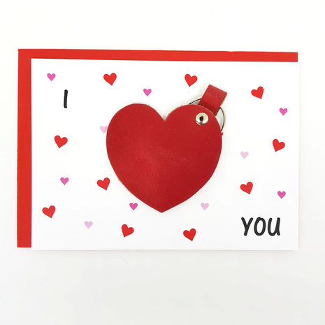 I love you Valentijnskaart 