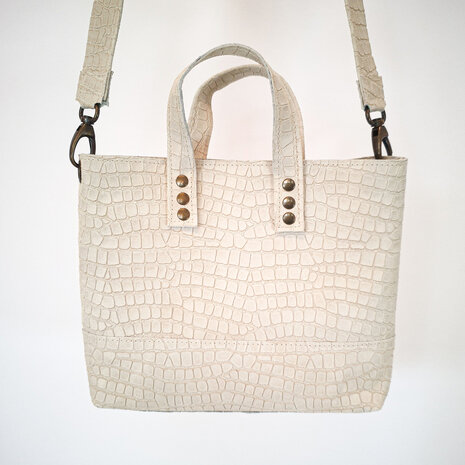 Minja Croco Beige