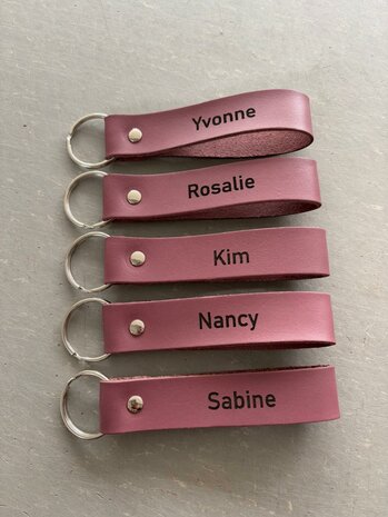Sleutelhanger met naam