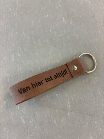Sleutelhanger met naam