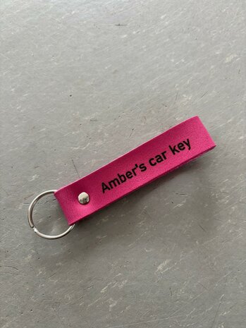 Sleutelhanger met naam